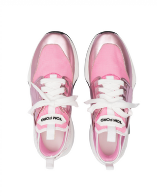 Tom Ford Womens Jago Sneakers In Pink