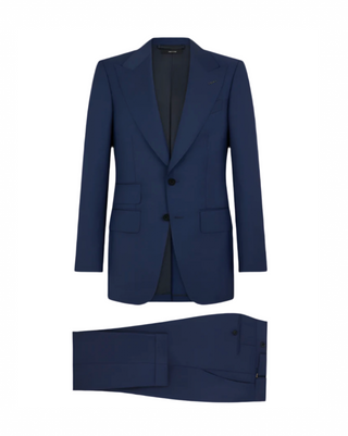 Tom Ford Mens Shelton Suit in Navy