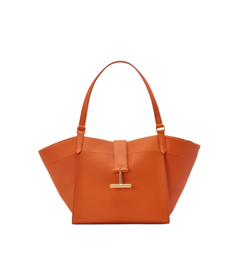 Tom Ford Womens Medium Tara Tote Bag In Orange