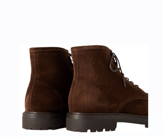 Brunello Cucinelli Suede Boots in Brown