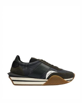 Tom Ford Mens Logo Sneakers in Camoflauge