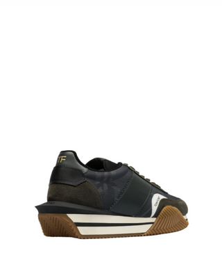 Tom Ford Mens Logo Sneakers in Camoflauge