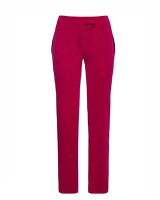 Tom Ford Womens Red Velvet Trousers