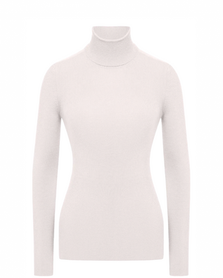 Tom Ford Womens Ivory Wool Lightweight Turtleneck Sweater