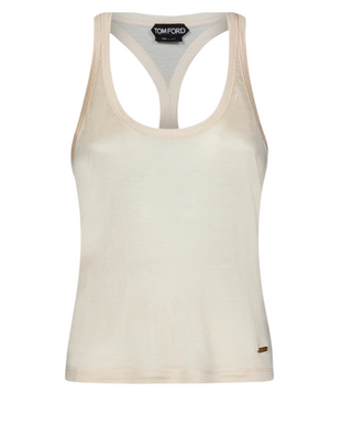 Tom Ford Womens Tank Top In Ecru