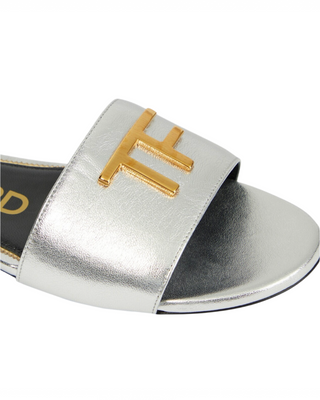 Tom Ford Womens Flats In Silver