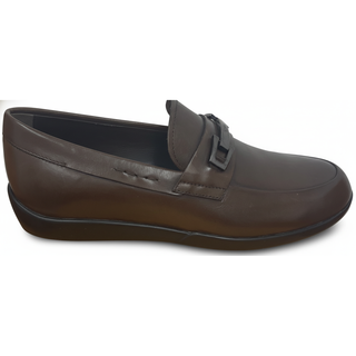 TODS MENS LOAFERS IN DARK BROWN
