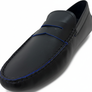 TODS MENS LOAFERS IN BLACK MULTI