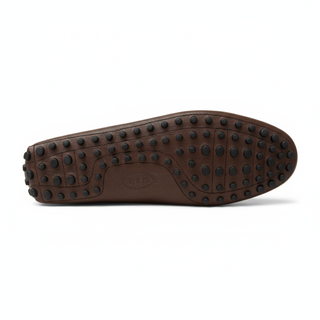 TODS MENS LOAFERS IN COCOA