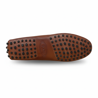 TODS WOMENS LOAFERS IN BRICK