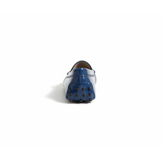 TODS WOMENS LOAFERS IN BLUE