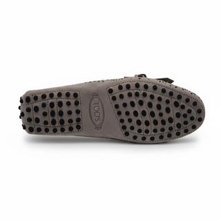TODS WOMENS LOAFERS IN GREY
