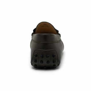 TODS WOMENS LOAFERS IN MUD