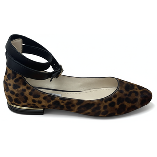 TODS WOMENS BALLERINAS IN BROWN/BLACK