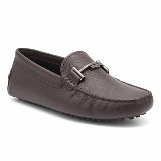 TODS MENS LOAFERS IN BROWN