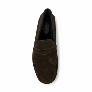 TODS MENS LOAFERS IN BROWN