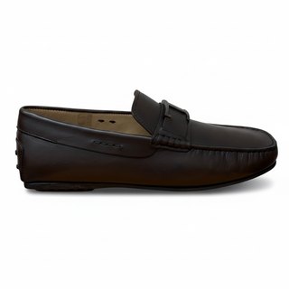 TODS MENS LOAFERS IN BROWN