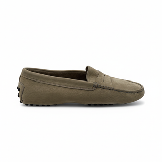 TODS WOMENS LOAFERS IN GREEN