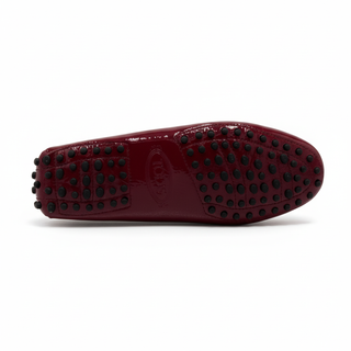 TODS WOMENS LOAFERS IN RED