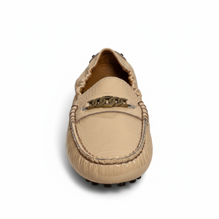 TODS WOMENS LOAFERS IN BEIGE