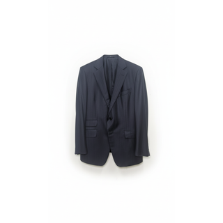 Tom Ford Wool Notched Lapel Two-Piece Suit Charcoal
