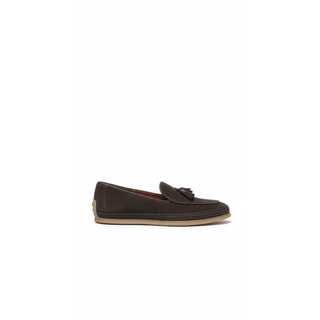 Tods Mens Suede Driving Loafers