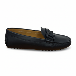TODS WOMENS LOAFERS IN BLACK