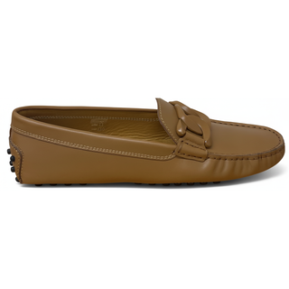 TODS WOMENS LOAFERS IN BROWN