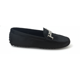 TODS WOMENS LOAFERS IN BLACK