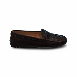TODS WOMENS LOAFERS IN BROWN