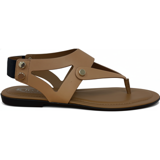 TODS WOMENS SANDALS IN LIGHT BROWN