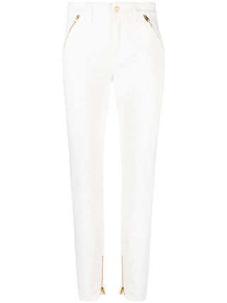 Tom Ford Womens Straight Leg Jeans In White