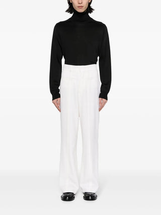 Tom Ford Mens Roll Neck Jumper In Black