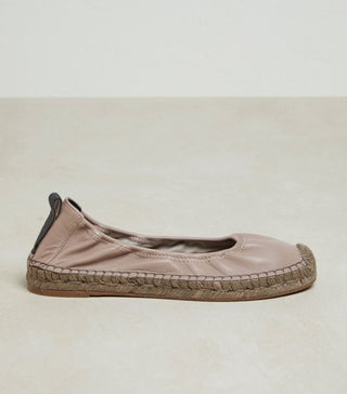 Brunello Cucinelli Women's Ballerina Espadrilles In Dune