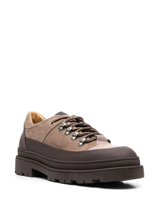 Brunello Cucinelli Men's Laced Shoes In Brown