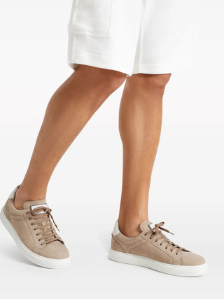 Brunello Cucinelli Mens Sneakers In Beige