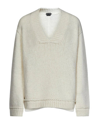 Tom Ford Womens Sweater In White