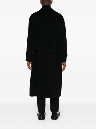 Tom Ford Mens Wide Herringbone Officer Coat