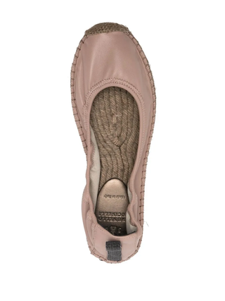 Brunello Cucinelli Women's Ballerina Espadrilles In Dune