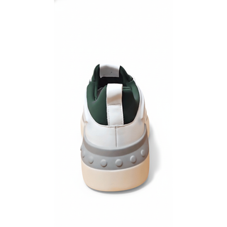 TODS MENS SNEAKERS IN WHITE/BROWN