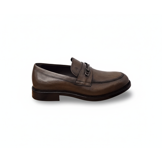TODS MENS LOAFERS IN COCOA