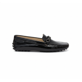 TODS WOMENS LOAFERS IN BLACK
