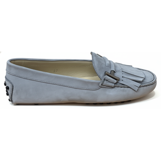 TODS WOMENS LOAFERS IN GREY
