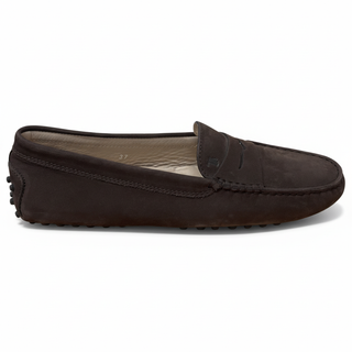 TODS WOMENS LOAFERS IN BROWN
