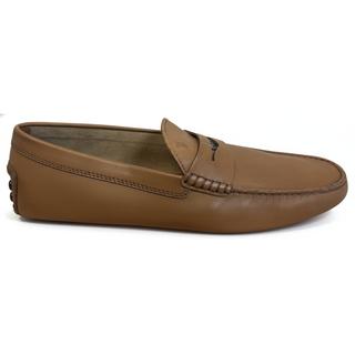 TODS MENS LOAFERS IN BROWN