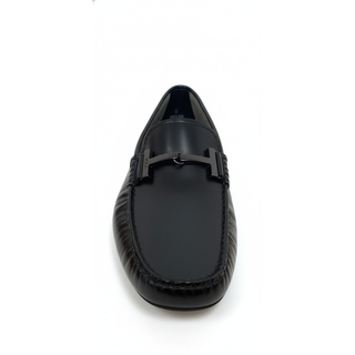TODS MENS LOAFERS IN BLACK