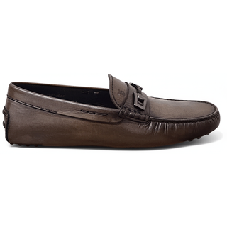 TODS MENS LOAFERS IN COCOA