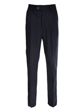 Brunello Cucinelli Mens Trousers In Dark Blue
