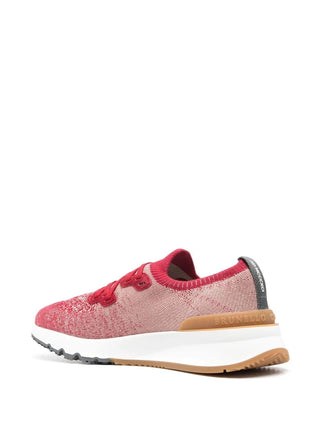Brunello Cucinelli Mens Sneakers In Red
