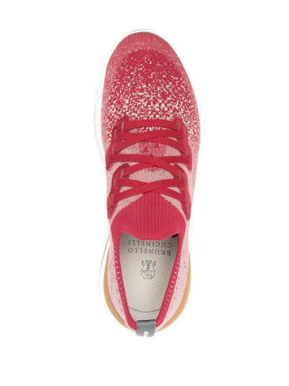 Brunello Cucinelli Mens Sneakers In Red